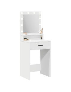Tavolo da Trucco Bianco 50 x 41 x 135 cm Legno multistrato