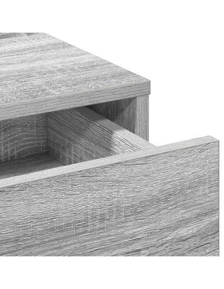 Tavolo da Trucco con cassetto Grigio Sonoma 50 x 41 x 135 cm