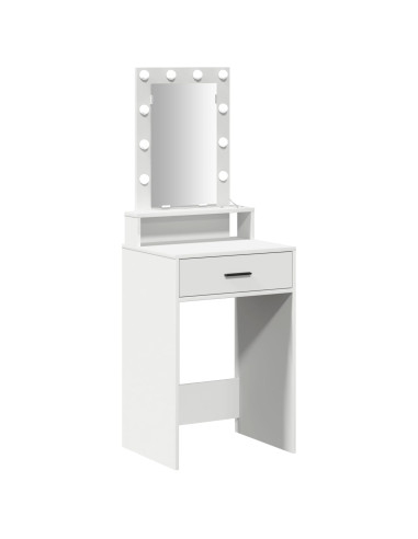 Tavolo da Trucco Bianco 50 x 41 x 140 cm Legno multistrato