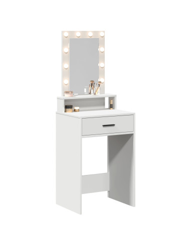 Tavolo da Trucco Bianco 50 x 41 x 140 cm Legno multistrato