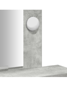 Tavolo da Trucco Grigio 50 x 41 x 140 cm Legno multistrato