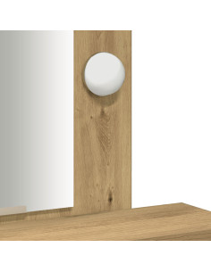 Tavolo da Trucco Marrone 50 x 41 x 140 cm Legno multistrato 2