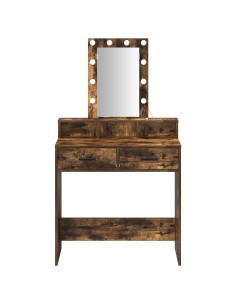 Tavolo da Trucco Marrone 79 x 41 x 140 cm Legno multistrato