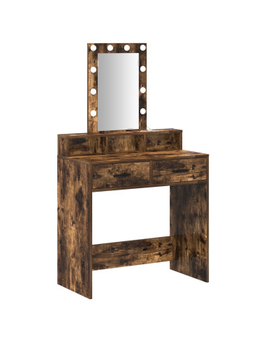 Tavolo da Trucco Marrone 79 x 41 x 140 cm Legno multistrato