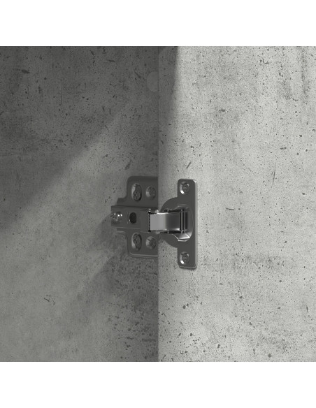 Tavolo da Trucco con porta Grigio chiaro 102 x 33 x 135 cm