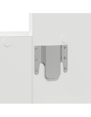 Tavolo da Trucco Bianco 60 x 40 x 70 cm Legno multistrato