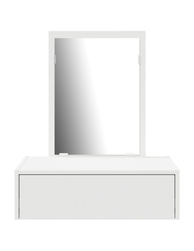 Tavolo da Trucco Bianco 60 x 40 x 70 cm Legno multistrato