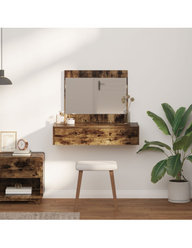 Tavolo da Trucco Marrone 83 x 40 x 70 cm Legno multistrato