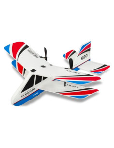 Aereo Re. El Toys 0438 Sky Pilot Biplano Bianco Bianco