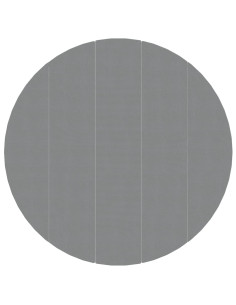 Telo Sotto Piscina Grigio Chiaro Ø550 cm Geotessile Poliestere 2