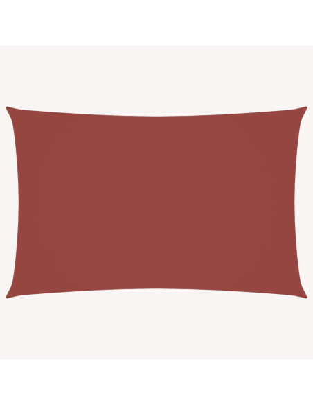 Parasole a Vela Oxford Rettangolare 4x7 m Terracotta