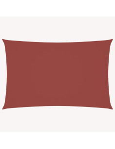 Parasole a Vela Oxford Rettangolare 5x8 m Terracotta