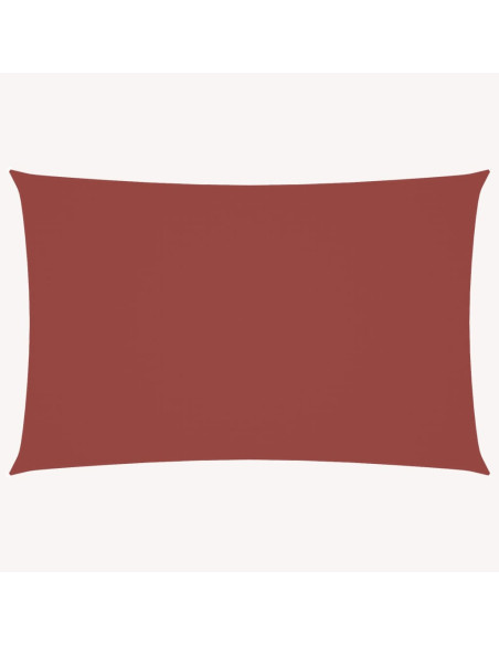 Parasole a Vela Oxford Rettangolare 5x8 m Terracotta