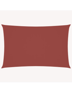 Parasole a Vela Oxford Rettangolare 6x8 m Terracotta