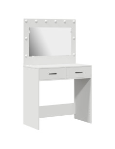 Tavolo da Trucco Bianco 78,5 x 41 x 135 cm Legno multistrato