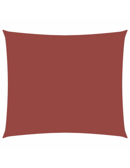 Parasole a Vela Oxford Rettangolare 2,5x3,5 m Terracotta