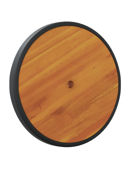 Roue di Ricambio per Lettini  2 pezzi 20,5 cm Legno Massello Acacia