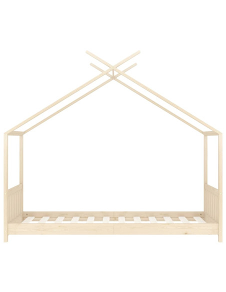Giroletto per Bambini in Legno Massello di Pino 80x160 cm
