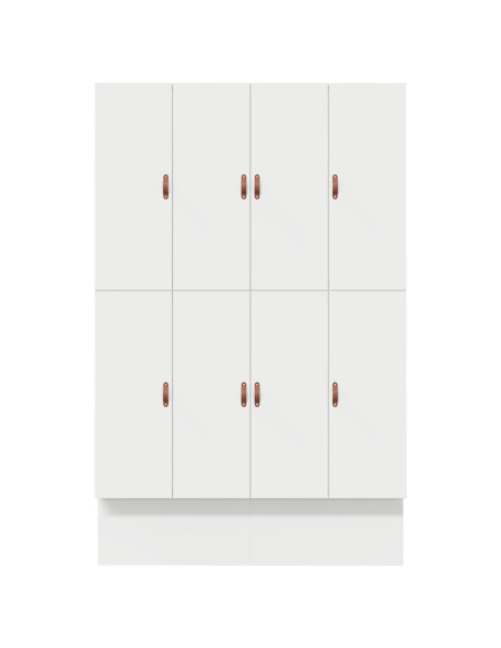 Struttura Letto con Contenitore  Bianca Legno ingegnerizzato