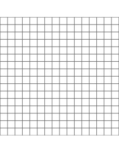 Palo della recinzione Grigio 25 x 1 m (rete 16 x 16 mm) Acciaio