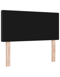 Testiera con testiera Grigio scuro 90 cm Pelle Sintetica 2