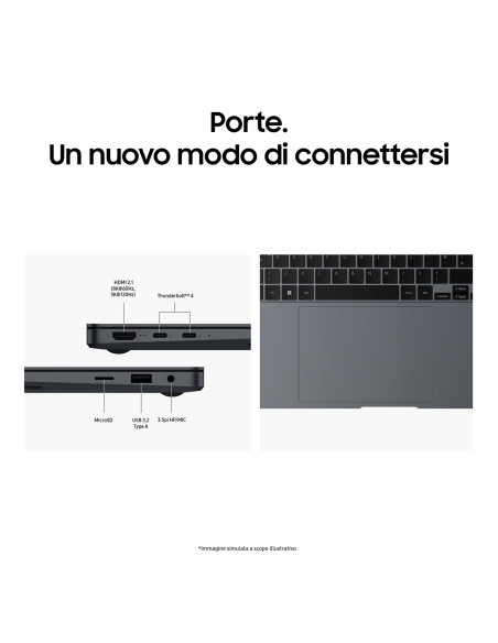 Samsung Galaxy Book4 Ultra Laptop, Intel® Core™ Ultra 7 155H, 16GB RAM, 512GB SSD, 16" Dynamic AMOLED 2X touch, Windows 11 Ho