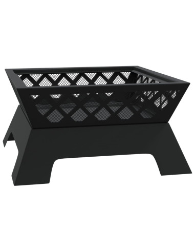 Braciere con Attizzatoio 50 cm XXL in Acciaio