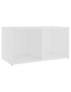 Mobile Porta TV Bianco 72x35x36,5 cm in Legno Multistrato