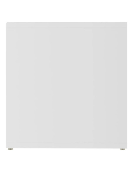 Mobile Porta TV Bianco 72x35x36,5 cm in Legno Multistrato