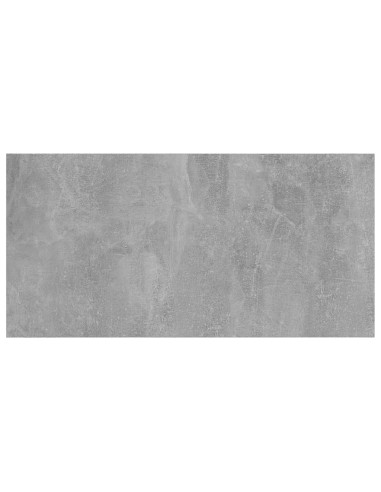 Ripiani per Libreria 4pz Grigio Cemento 80x40x1,5cm Multistrato
