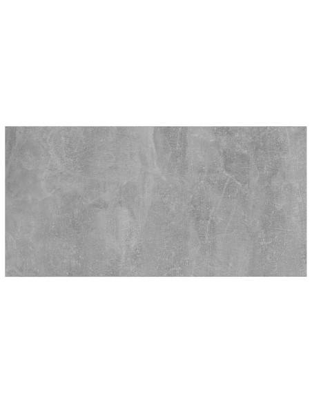 Ripiani per Libreria 4pz Grigio Cemento 80x40x1,5cm Multistrato