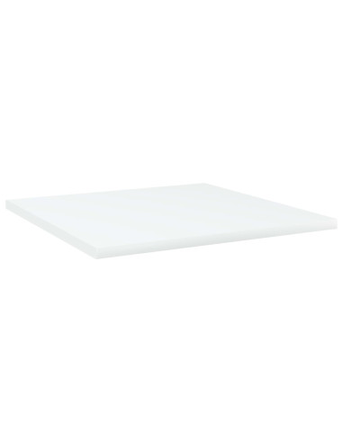Ripiani per Libreria 4pz Bianchi 40x40x1,5 cm Legno Multistrato