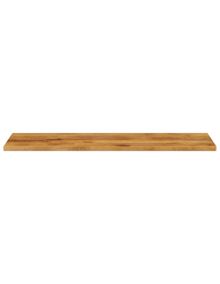 Piano per Tavolo 140x60x2,5cm Rettangolare Legno Massello Mango