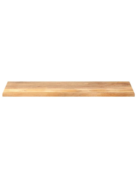 Piano per Tavolo 160x50x2,5cm Rettangolare Legno Massello Mango