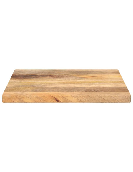 Piano per Tavolo 50x50x3,8 cm Quadrato Legno Massello di Pino