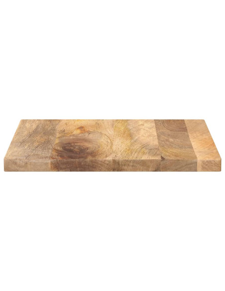 Piano per Tavolo 50x50x3,8 cm Quadrato Legno Massello di Pino