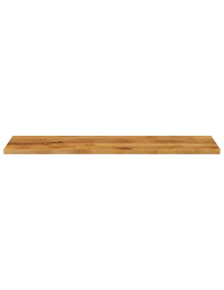 Piano per Tavolo 160x50x3,8cm Rettangolare Legno Massello Mango