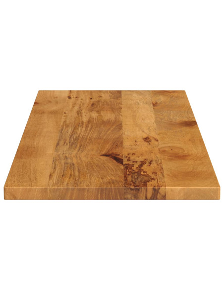 Piano per Tavolo 160x50x3,8cm Rettangolare Legno Massello Mango
