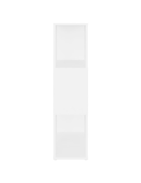 Libreria/Divisorio Bianco 60x24x96 cm in Legno Multistrato