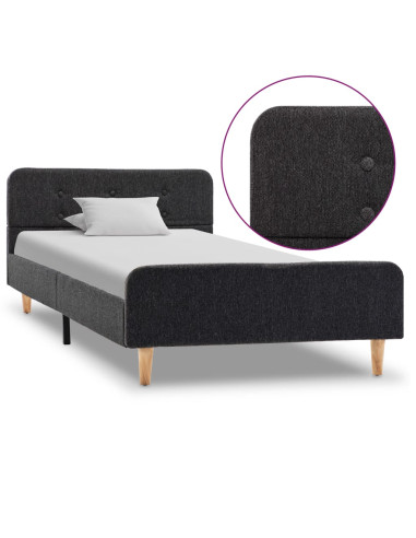 Giroletto Grigio Scuro in Stoffa Ruvida 90x200 cm