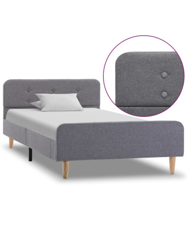 Giroletto Grigio Chiaro in Tessuto 90x200 cm