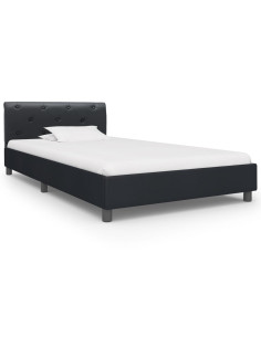 Giroletto Nero in Similpelle 100x200 cm 2