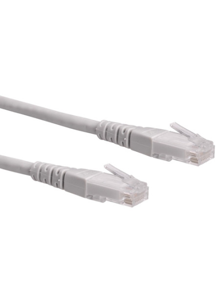 ROLINE CAVO UTP PATCHCORD CAT.6, CLASS E, GRIGIO, 2M