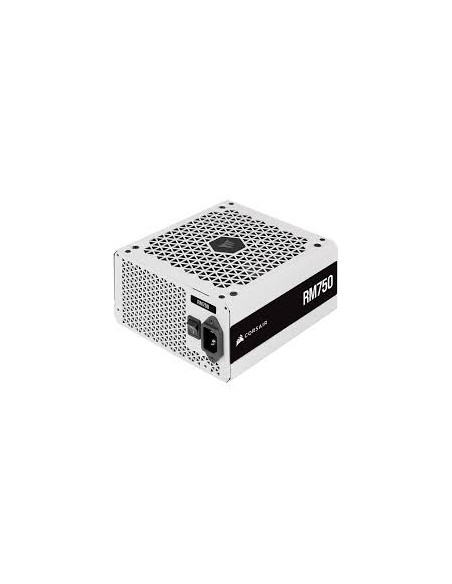 CORSAIR ALIMENTATORE RM750E WHITE, 750 WATT, CYBENETICS GOLD CERTIFIED, FULLY MODULAR POWER SUPPLY