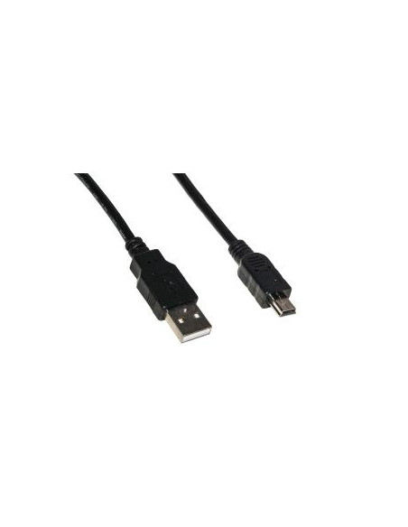 LINK CAVO USB 2.0 MINI B 5 POLI PER RICARICA O TRASMISSIONE DATI IN RAME MT.1,8