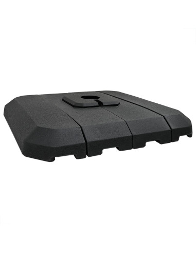 Base per Ombrellone a Braccio Nero 98 x 98 x 98 cm