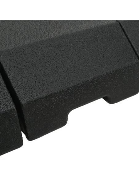 Base per Ombrellone a Braccio Nero 98 x 98 x 98 cm