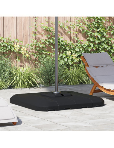Base per Ombrellone a Braccio Nero 98 x 98 x 98 cm