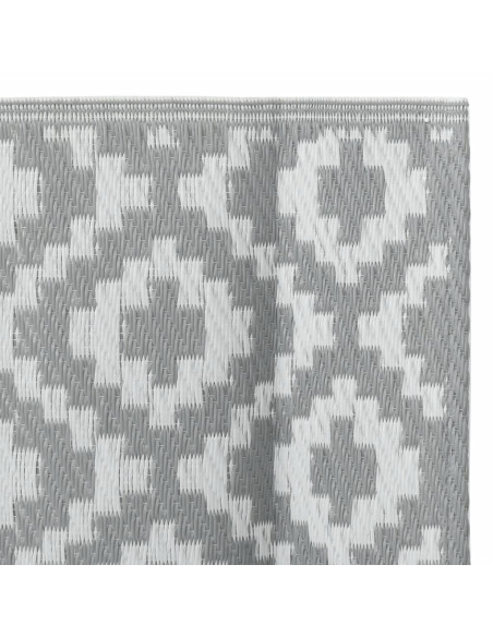 Tappeto da Esterni Grigio 80x250 cm in PP