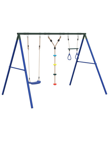 Set Gioco da Esterno con Altalena,Trapezio e Scala